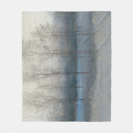 Laatste dag van Herfst Fleece Deken (Voorkant)