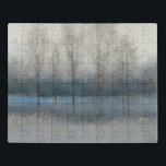 Laatste dag van Herfst Puzzel<br><div class="desc">Laatste dag van Herfst IV door Tim OToole. Vreedzaam afbeelding van bomen in een veld,  voornamelijk met behulp van een neutraal en blauw kleurenschema.</div>