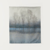 Laatste dag van Herfst Wandkleed (Voorkant)