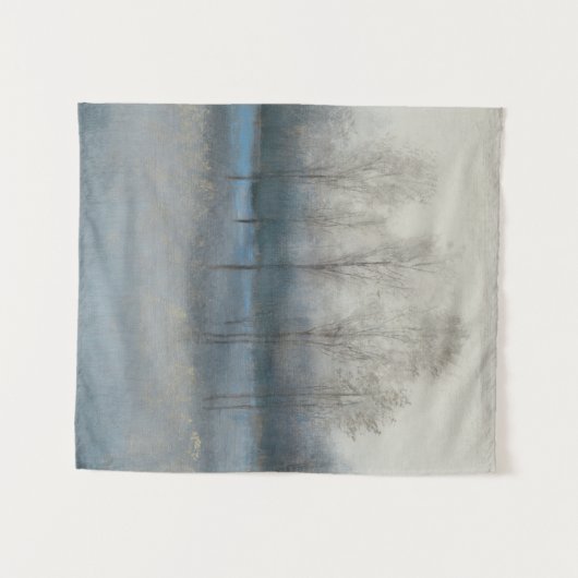 Laatste dag van Herfst Wandkleed (Voorkant (horizontaal))