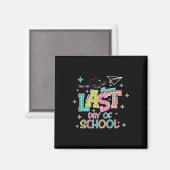 Laatste dag van het Afstuderen op school we out zo Magneet (Voorkant / Achterkant)