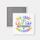 Laatste dag van het Afstuderen van de tweede klas  Magneet (Voorkant / Achterkant)