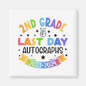 Laatste dag van het Afstuderen van de tweede klas  Magneet (Voorkant)