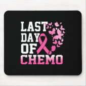 Laatste dag van het chemoroze borstkankerbewustzij muismat (Voorkant)