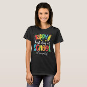 Laatste dag van het leven van de schoolbibliotheca t-shirt (Voorkant volledig)