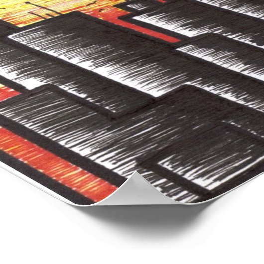 laatste dag van het poster van de stervende stad (Hoek)