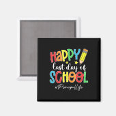 Laatste dag van het schoolhoofd leven einde van he magneet (Voorkant / Achterkant)