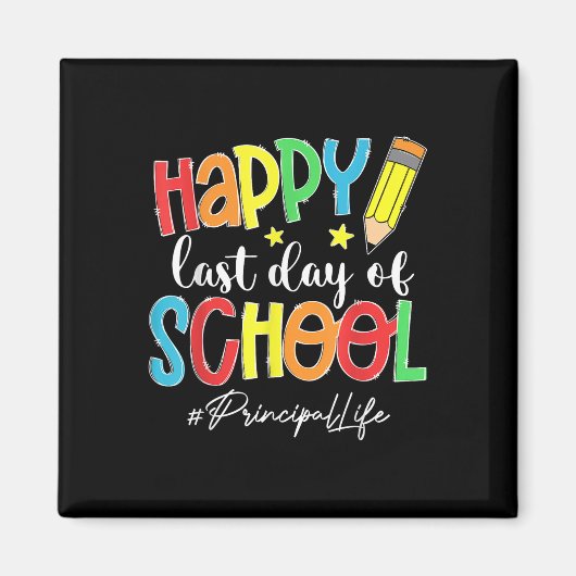 Laatste dag van het schoolhoofd leven einde van he magneet (Voorkant)