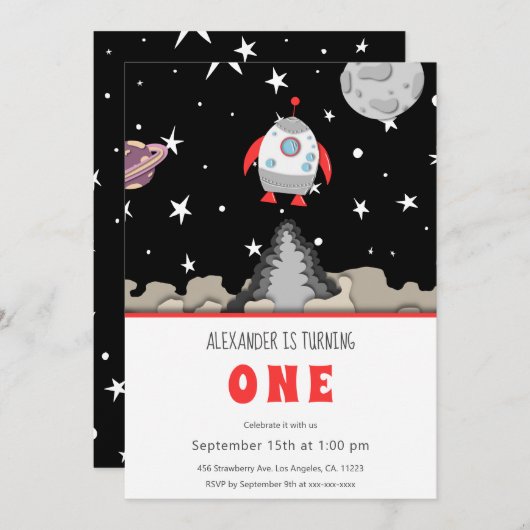 Laatste dag van lancering kaart (Voorkant / Achterkant)