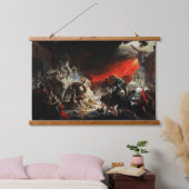 Laatste dag van Pompeii door Karl Bryullov Hangend Wandkleed (Slaapkamer)
