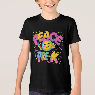 Laatste dag van Pre-K - Grappige Kinder zomervakan Tri-Blend Shirt