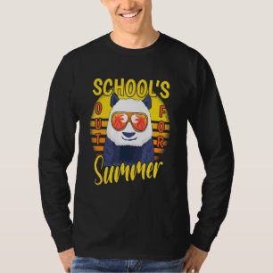 Laatste Dag Van Scholen Uit Voor Zomer Vakantie Pa T-shirt