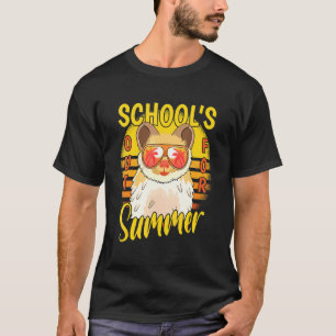 Laatste dag van scholen voor zomervakantie Hamste T-shirt