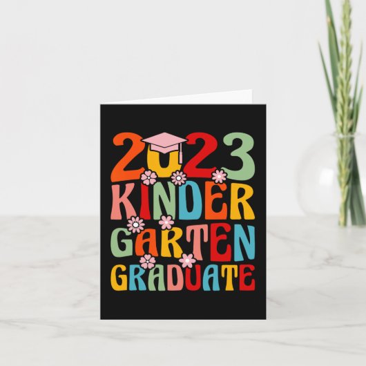 Laatste dag van school 2023 Afstuderen Kaart (Voorkant)