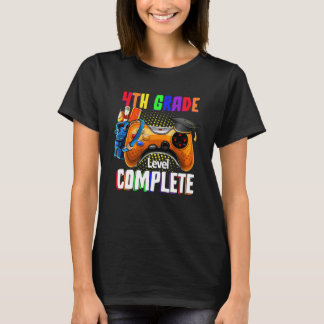 Laatste dag van school 4e klas niveau compleet Gra T-shirt