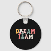 Laatste dag van school Terug naar school Dream Tea Sleutelhanger (Achterkant)