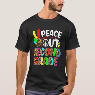 Laatste dag van schoolluipaard Vrede uit tweede kl T-shirt