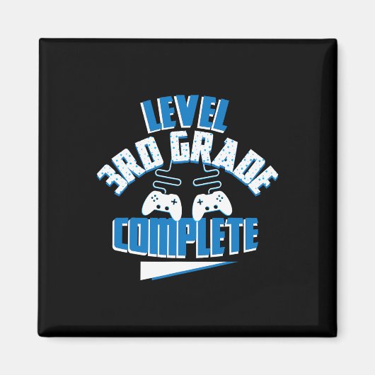 Laatste dag van schoolniveau 3e klas Complete Game Magneet (Voorkant)