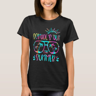 Laatste dag van schoolonderwijs voor zomerleraar t-shirt