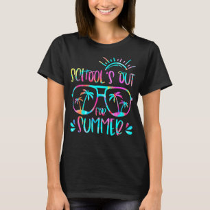 Laatste dag van schoolonderwijs voor zomerleraar t-shirt