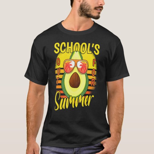 Laatste dag van schooluitval voor zedenvakantie t-shirt (Voorkant)