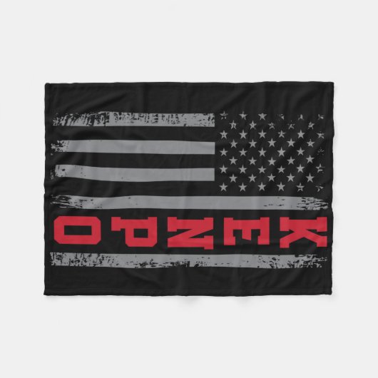 Laatste dag van straling Bokshandschoenen borstkan Fleece Deken (Voorkant (Horizontaal))