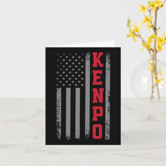 Laatste dag van straling Bokshandschoenen borstkan Kaart (Gele Bloem)