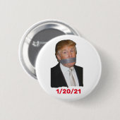 Laatste dag van Trump 1/20/21 Ronde Button 5,7 Cm (Voorkant /achterkant)