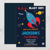 Laatste dag voor buitenruimtetakter op verjaardags kaart (Voorkant / Achterkant)