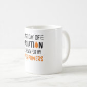 Laatste dag waarop de hemoglobinebehandeling met c koffiemok (Voorkant rechts)