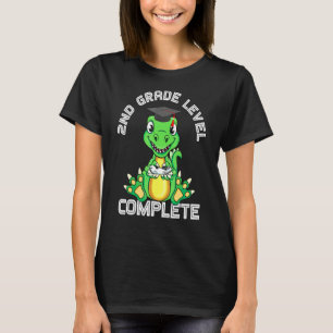 Laatste dag waarop schoolniveau 2e rang is voltooi t-shirt