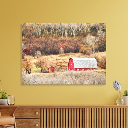 Laatste dagen van herfst de Druk van het Canvas va (Insitu (Woonkamer))