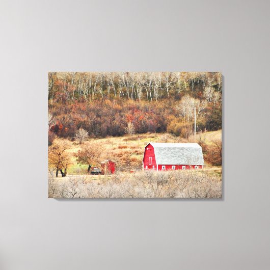 Laatste dagen van herfst de Druk van het Canvas va (Voorkant)