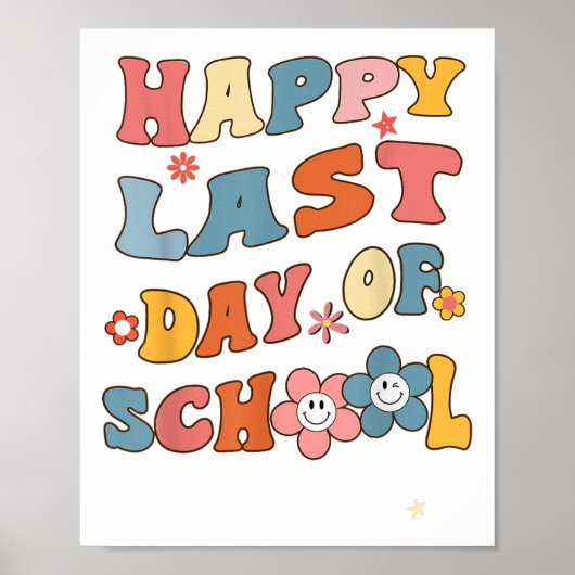 Laatste dagen van het Afstuderen van de School 202 Poster (Voorkant)