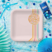 Laatste Dance Retro Graduation Party Papieren Bordje (Feest)