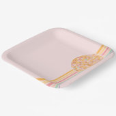 Laatste Dance Retro Graduation Party Papieren Bordje (Gebogen)