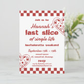 Laatste deel van Single Life Bachelorette Weekend Kaart (Staand voorkant)