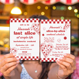 Laatste deel van Single Life Bachelorette Weekend Kaart
