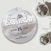 Laatste Disco 70s Dance Bachelorette Party Kaart