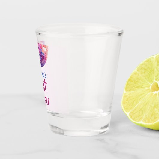 Laatste Disco Bacheelorette Party Shot Glass Shot Glas (Rechts)