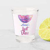 Laatste Disco Bacheelorette Party Shot Glass Shot Glas (Voorkant)