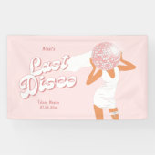 Laatste Disco Bachelorette Custom Spandoek (Horizontaal)