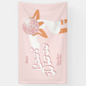 Laatste Disco Bachelorette Custom Spandoek (Verticaal)