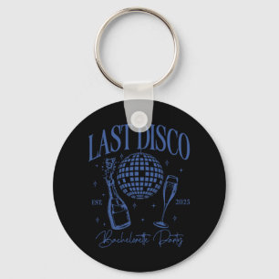Laatste Disco Bachelorette-feest Est. 2025 Team Br Sleutelhanger