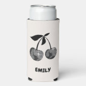 Laatste Disco Bachelorette Feestje Kersenkoeler Seltzer Blikjeskoeler (Seltzer Voorkant)