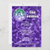 Laatste Disco Bachelorette Kaart (Achterkant)