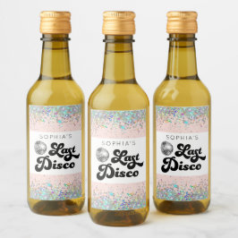 Laatste Disco Bachelorette Mini Wijnlabels Wijn Etiket