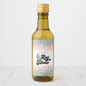 Laatste Disco Bachelorette Mini Wijnlabels Wijn Etiket (Voorkant)