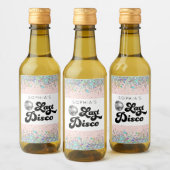 Laatste Disco Bachelorette Mini Wine Labels Wijn Etiket (Flessen)