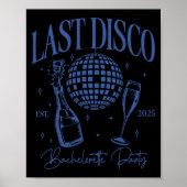 Laatste Disco Bachelorette Party Est. Team Bride 2 Poster (Voorkant)